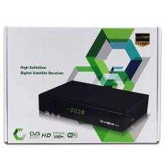 V7 Max Satellite TV Receiver with USB wifi 1080P DVB S2 FULL HD Freesat Youtube - intl