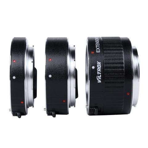 VILTROX DG-G Otomatis Focus AF TTL Ekstensi Tabung Lingkaran 12 Mm 20 Mm 36 Mm Set Logam Dudukan dengan Penutup untuk Canon EF EF-S 35 Mm Lensa DSLR Kamera-Internasional 1