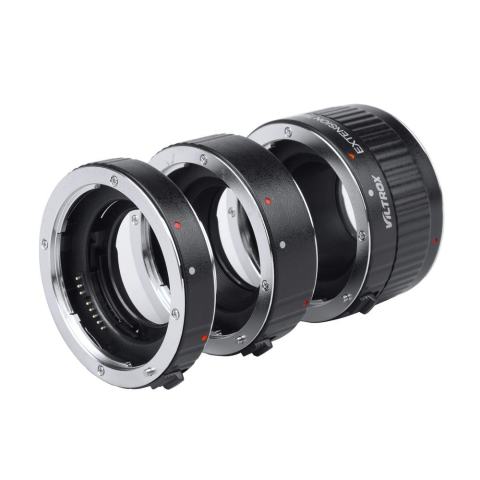 VILTROX DG-G Otomatis Focus AF TTL Ekstensi Tabung Lingkaran 12 Mm 20 Mm 36 Mm Set Logam Dudukan dengan Penutup untuk Canon EF EF-S 35 Mm Lensa DSLR Kamera-Internasional 3