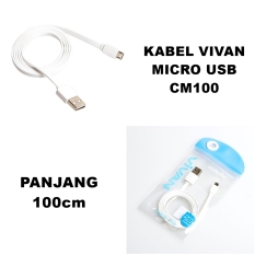 Vivan Kabel Data Micro Usb CM100 Original - Panjang 100cm
