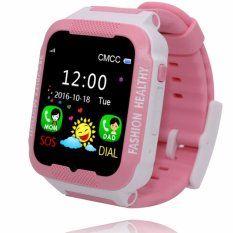 tahan air C3 Smartwatch GPS Tracker kids Smart watch ponsel penopang SIM kartu Anti kehilangan SOS memanggil anak Bluetooth aktivitas Finder kebugaran Tracker Wrist Watch gelang keselamatan Monitor APP orangtua kontrol untuk iOS Android