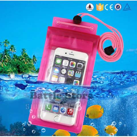 Waterproof Case Hp / bungkus Hp Tahan Air For Smartphone Up to 5,5