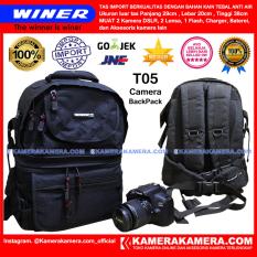 WINER T05 - IMPORT CAMERA BACKPACK for DSLR and Lens CANON NIKON SONY PANASONIC FUJIFILM