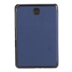 Nirkabel Bluetooth Keyboard Lipat Foldable Magnetik PU Leather Case Cover Penyangga Berdiri Stylus Pen OTG Kabel Film Pelindung untuk Samsung Galaxy Tab A T350/P350/T355 Koko Belanja Mall-Internasional