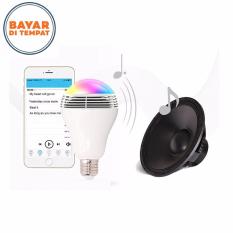 Wireless Bluetooth Lampu LED Speaker Fleco F-603 With Remote