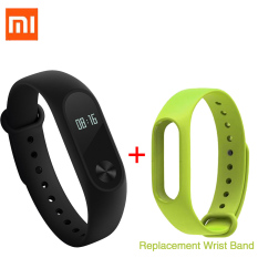 Xiaomi 0.42 Inci OLED Layar Sentuh Mi Band 2 Gelang Pintar Menggantikan Band
