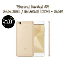 Xiaomi Redmi 4x Prime - 3GB - 32GB - Gold - Garansi TAM
