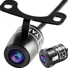 YANEES Waterproof Hidden Car Rear View Universal Backup Camera - HD Color CMOS - 2 in 1 Installation Options
