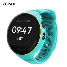 ZGPAX S668 Children Child Smart Watches GPS SOS Pedometer Wristwatch For Kids Old Man Anti-Lost Monitor Watch IP54 Waterproof - intl