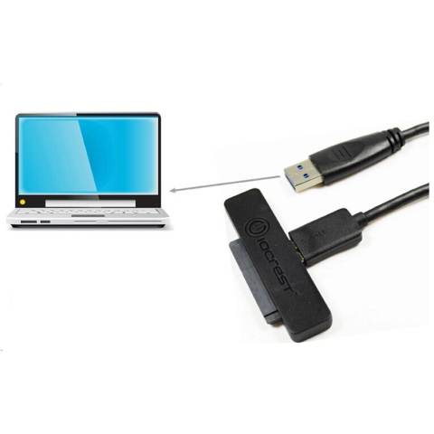 Ziacom USB 3.0 SATA 2.5'' SSD Hard Disk Drive Adapter Cable 6Gbps 3