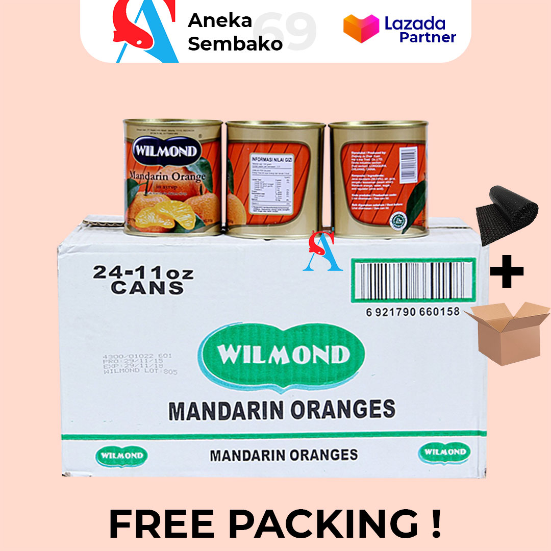 Wilmond Mandarin Orange Jeruk Per Dus Isi Pcs Buah Jeruk Kaleng