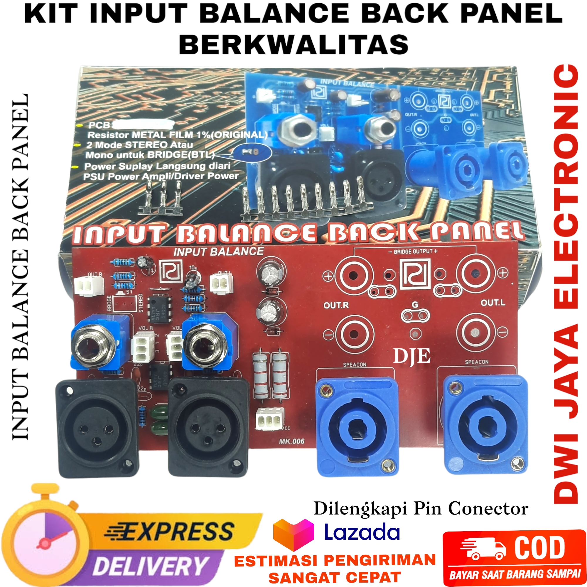 Kit Input Balance Back Panel Belakang Lazada Indonesia