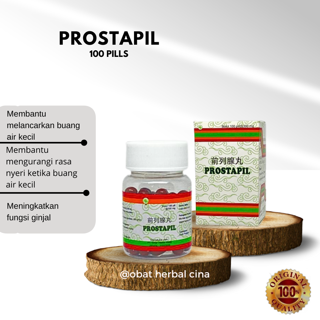 PROSTAPIL Obat Prostat Kencing Tidak Lancar Kesehatan Ginjal