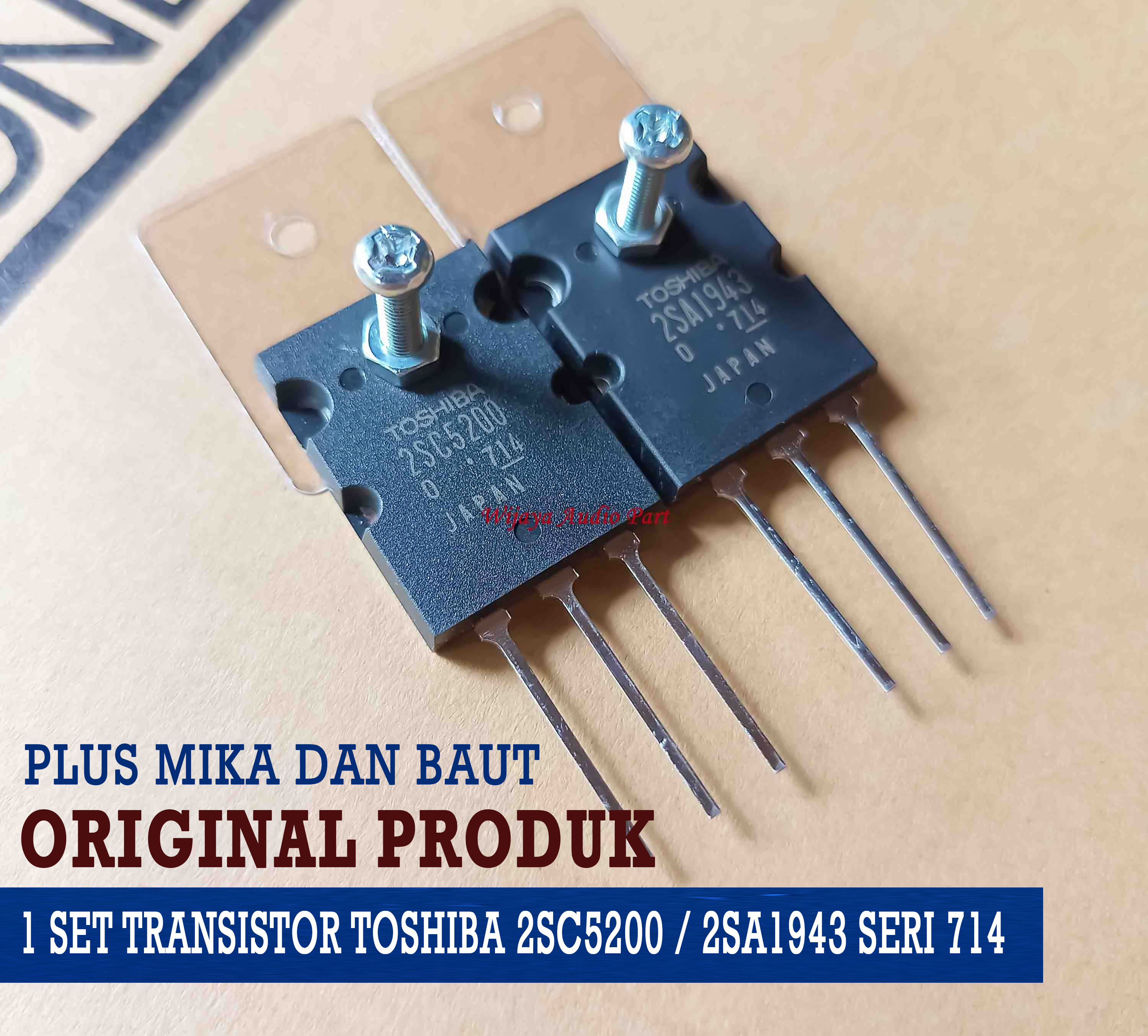 Set Transistor Original Japan Toshiba Sc Sa Lot Plus Mika