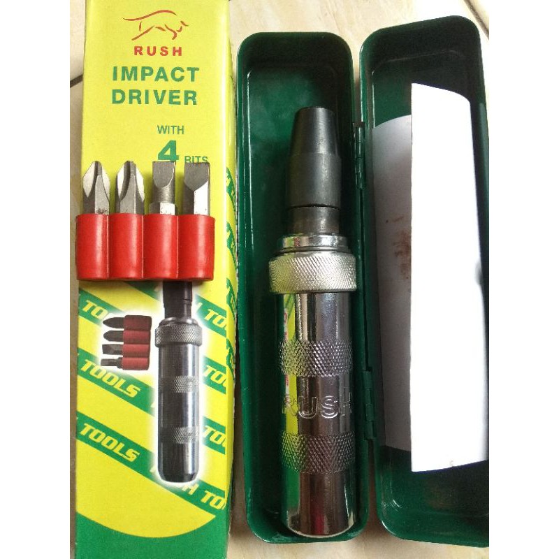 Obeng Ketok Set Pcs Obeng Getok Putar Set Impact Driver S Drill Bit