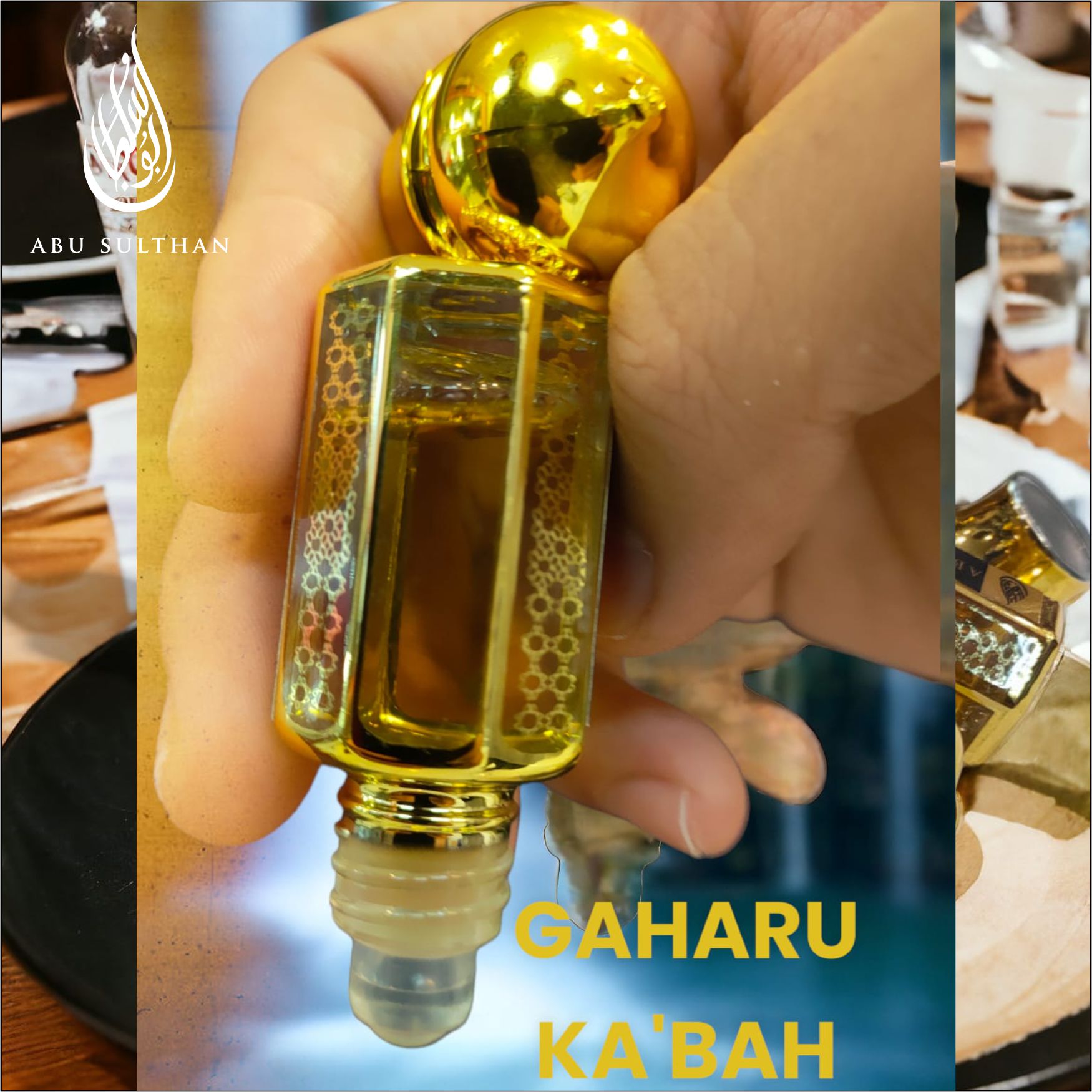 ABU SULTHAN Gaharu Arab Parfum Haji Umroh Arab Parfume Arabian Oud