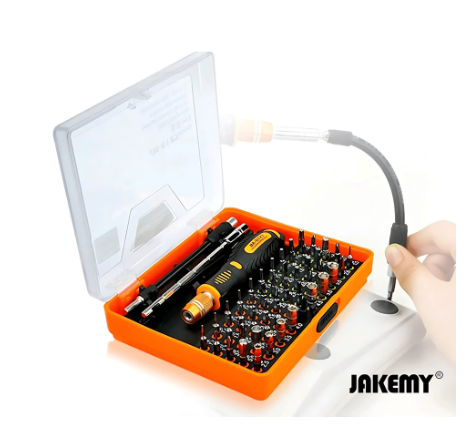 Jakemy JM 8127 53 In 1 Bits Obeng Jam Laptop Presisi Set Perkakas