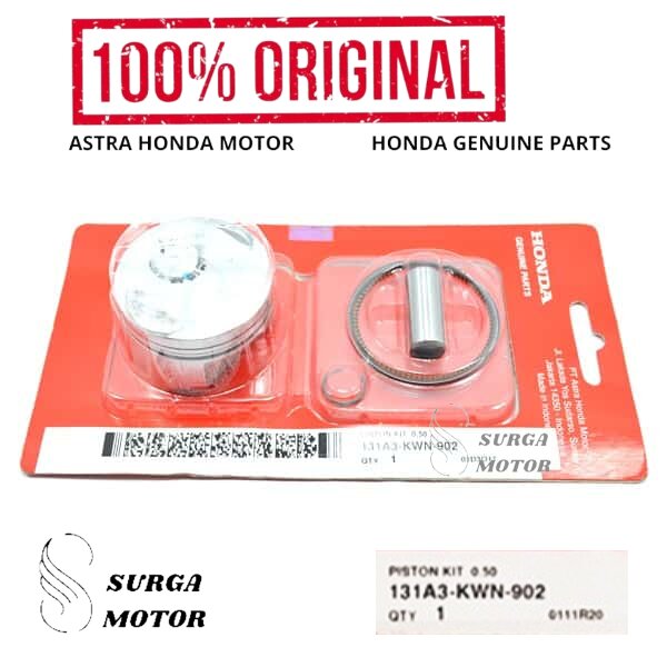 Piston Kit Seher Seker Ring Pen Oversize Os Untuk Honda Vario