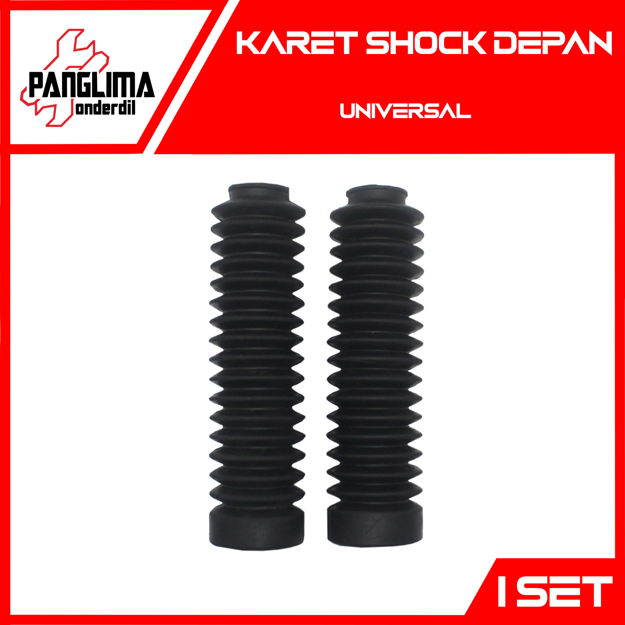 Karet Shock Depan Trail Untuk Semua Jenis Motor Universal Cover Kondom