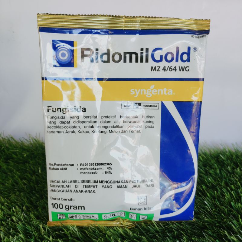 Fungisida Ridomil Gold MZ 4 64 WP 100gram Lazada Indonesia