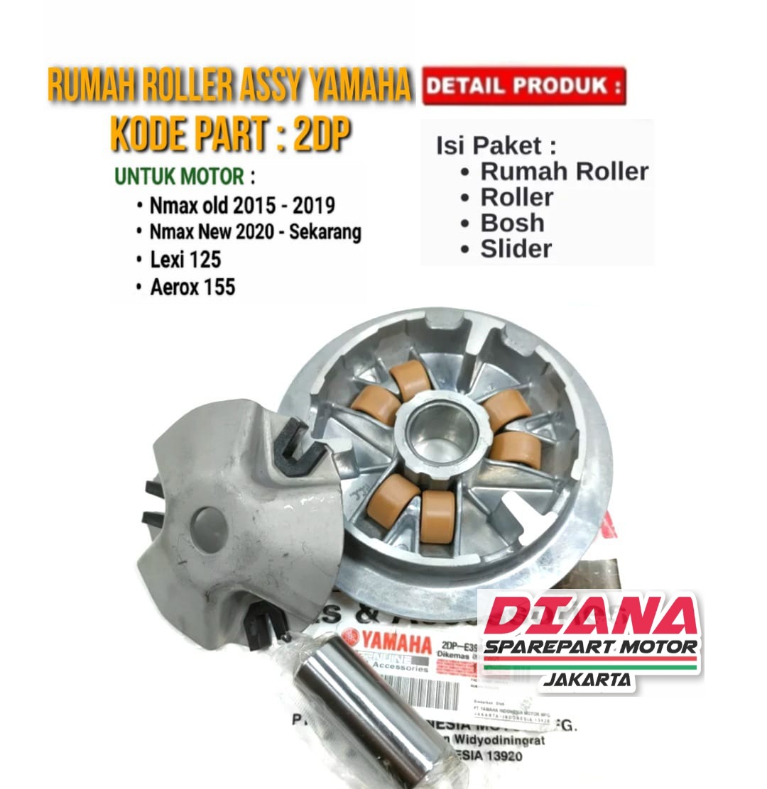 Kipas Cvt Rumah Roller Assy Nmax Old Nmax New Aerox Lexi