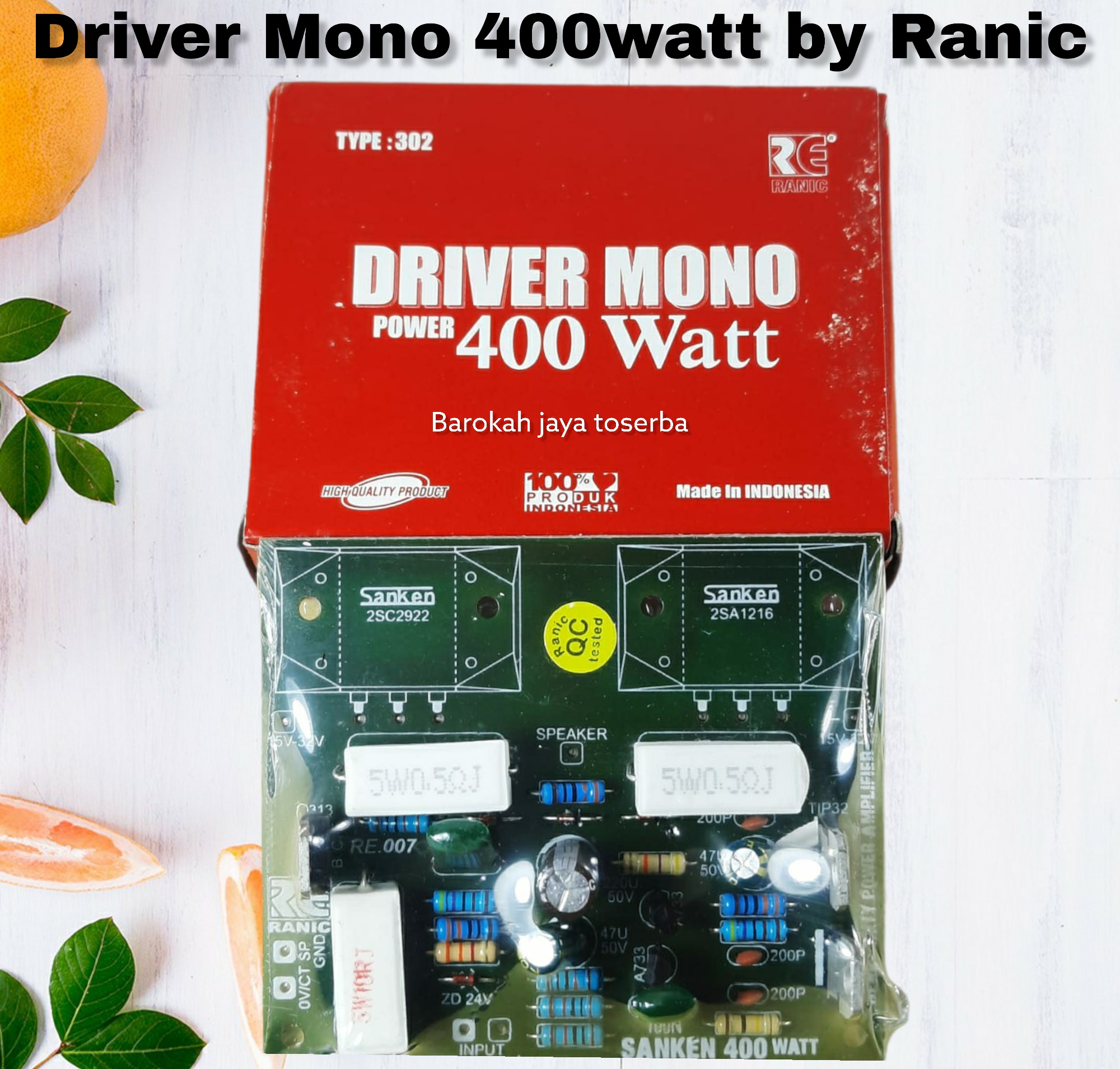 Kit Driver Power Amplifier Sanken Mono Safari Watt Lazada Indonesia