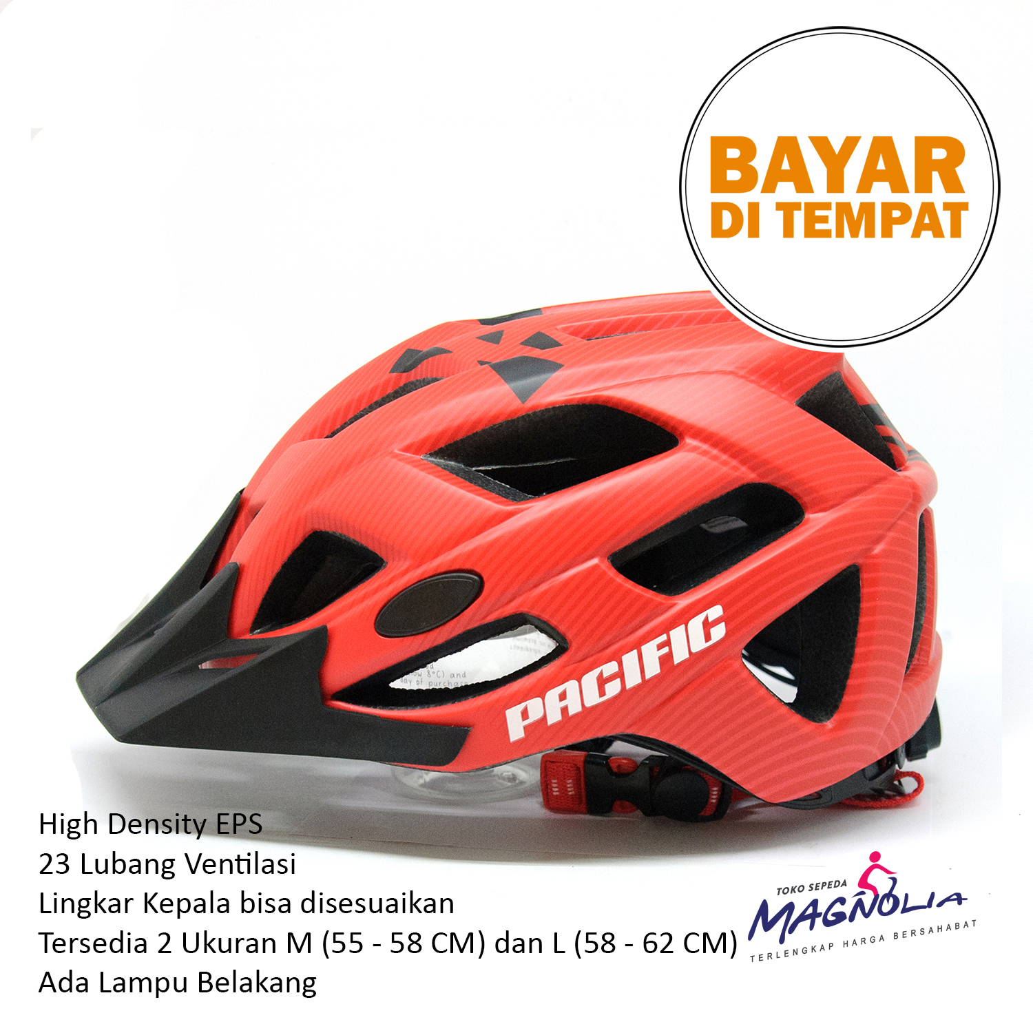 Helm Sepeda Gunung MTB Lipat Road Bike Helm Gowes Dewasa Sepeda Balap