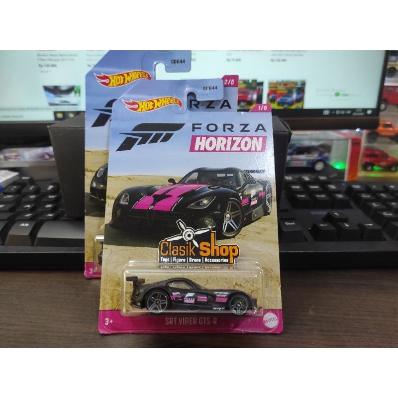 Hot Wheels Forza Horizon SRT VIPER GTS R BLACK Lazada Indonesia