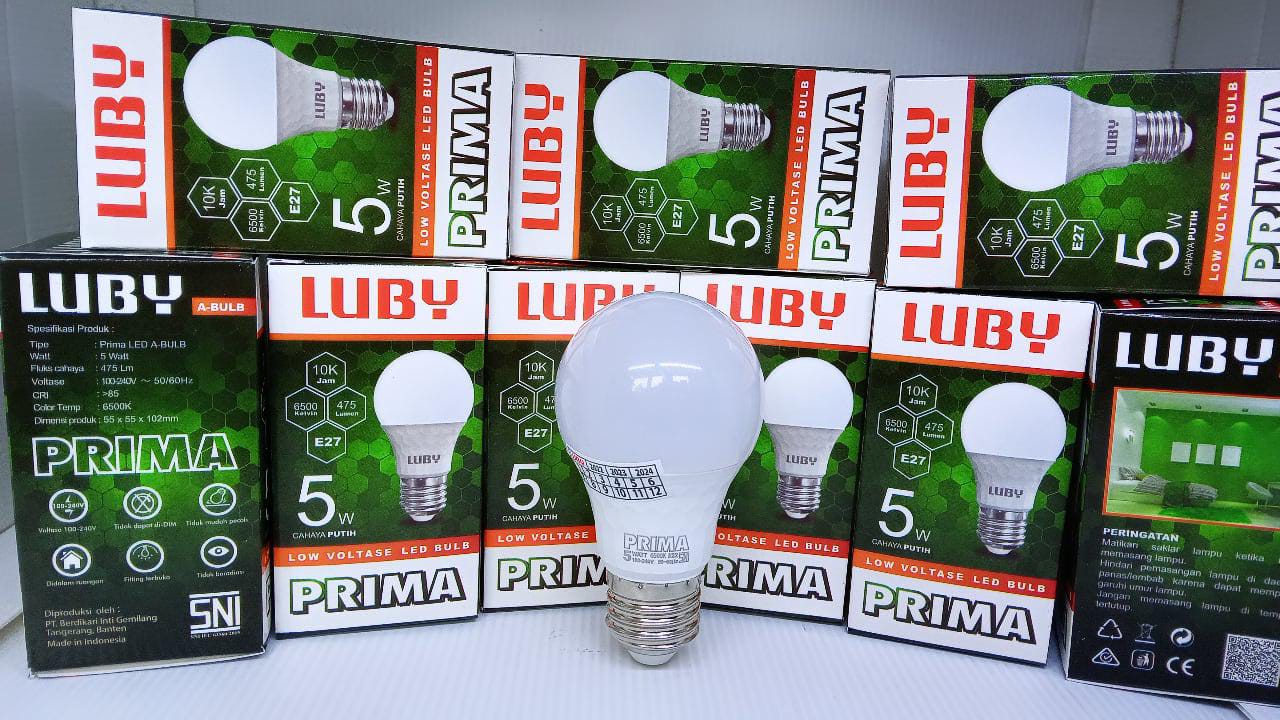 Luby Prima Lampu Bohlam Led W Watt Led Bulb Lazada Indonesia