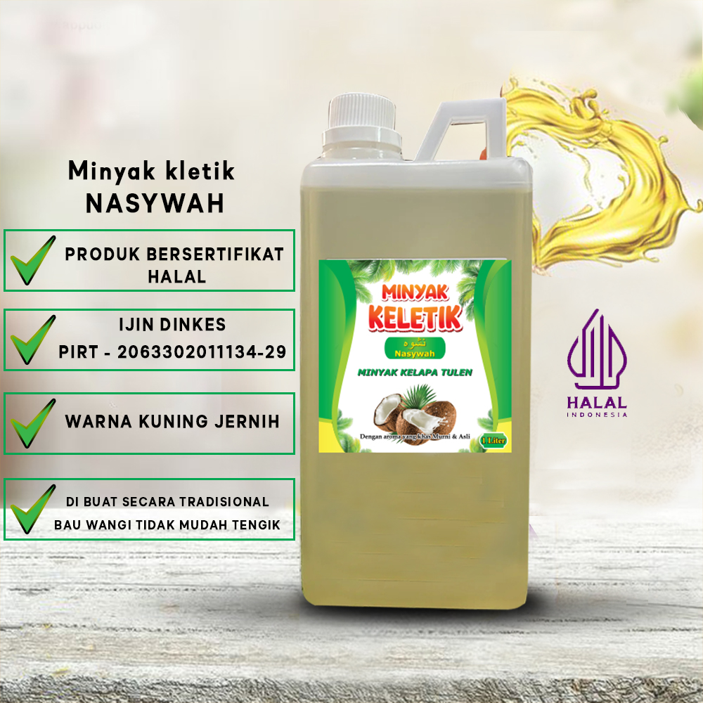 Minyak Kelapa Kletik Klentik Liter Lazada Indonesia