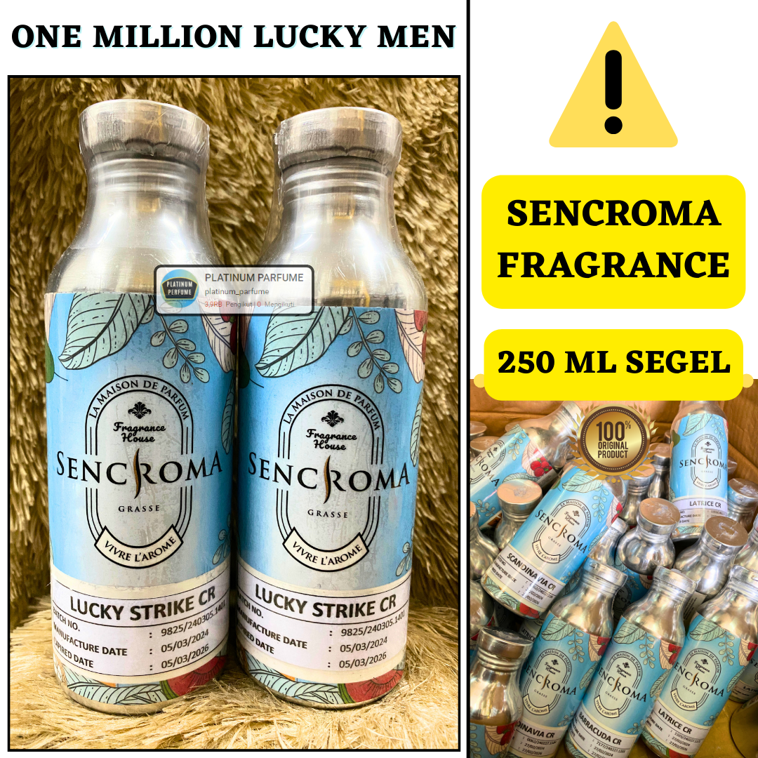 Bibit Parfum Murni One Million Lucky M Lucky Strike Ml Segel