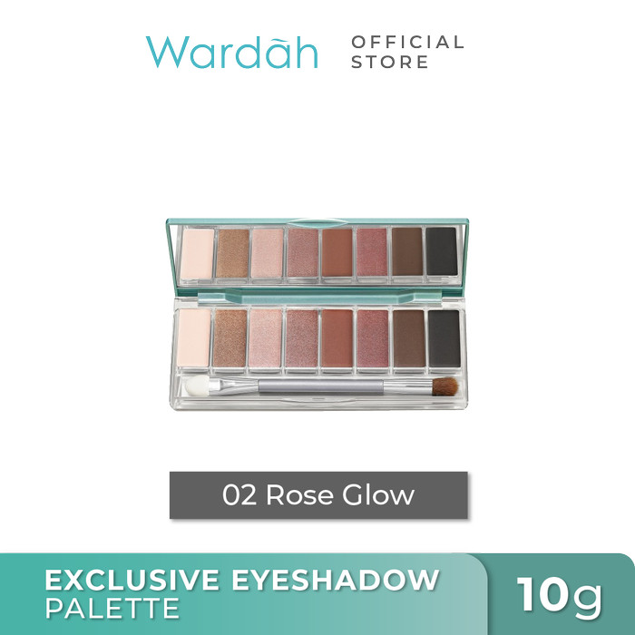 Wardah Exclusive Eyeshadow Palette Warna Pigmented Yang Tahan Lama