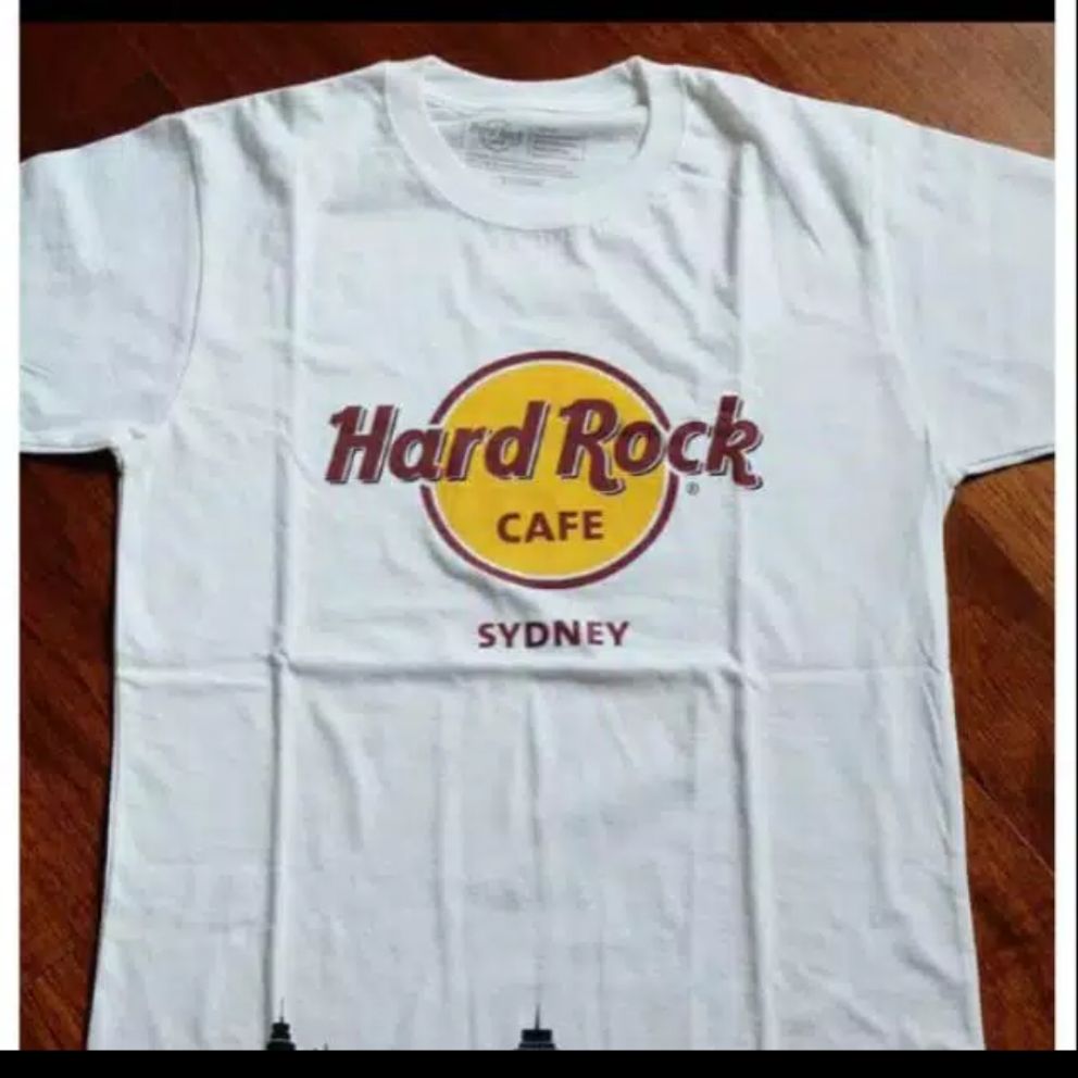 Tshirt Baju Kaos Hard Rock Cafe Sydney Lazada Indonesia