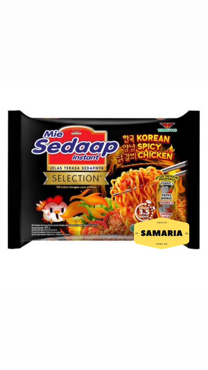 Mie Sedaap Selection Goreng Rasa Korean Spicy Chicken Lazada Indonesia