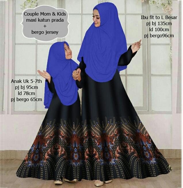 Kitty Fashion, Couple Mom & Kids, Couple muslim ibu dan anak