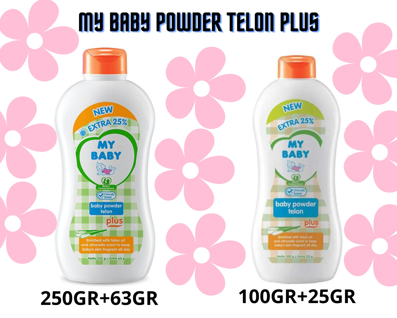 My Baby Powder Telon Plus Gr Extra Gr Gr Gr