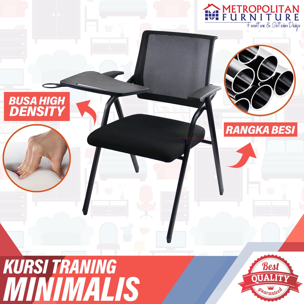 Kursi Training Lipat Kampus Kuliah Ergonomis Minimalis Lazada Indonesia