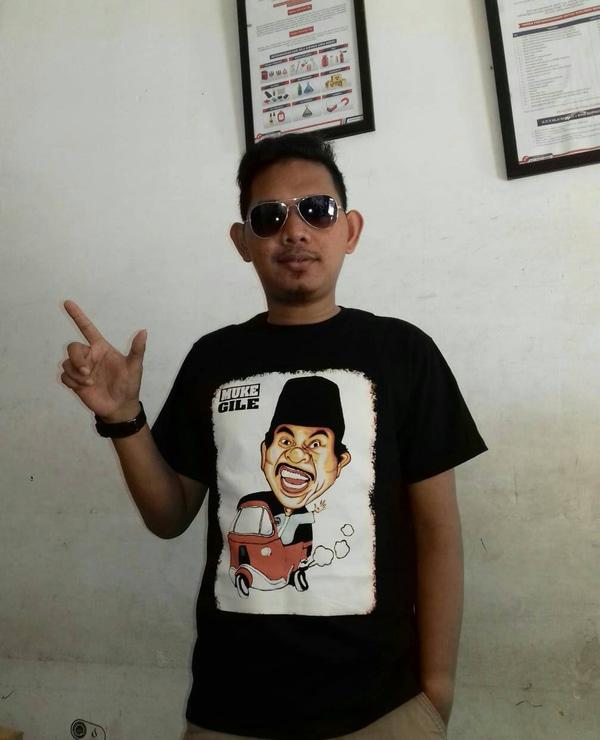 Kaos Tshirt Benyamin Sueb muka kampung