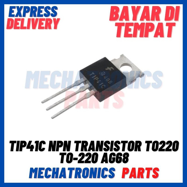 SMC 9034 TIP41 41 TIP 41C TIP41C NPN TRANSISTOR TO220 TO 220 AG68