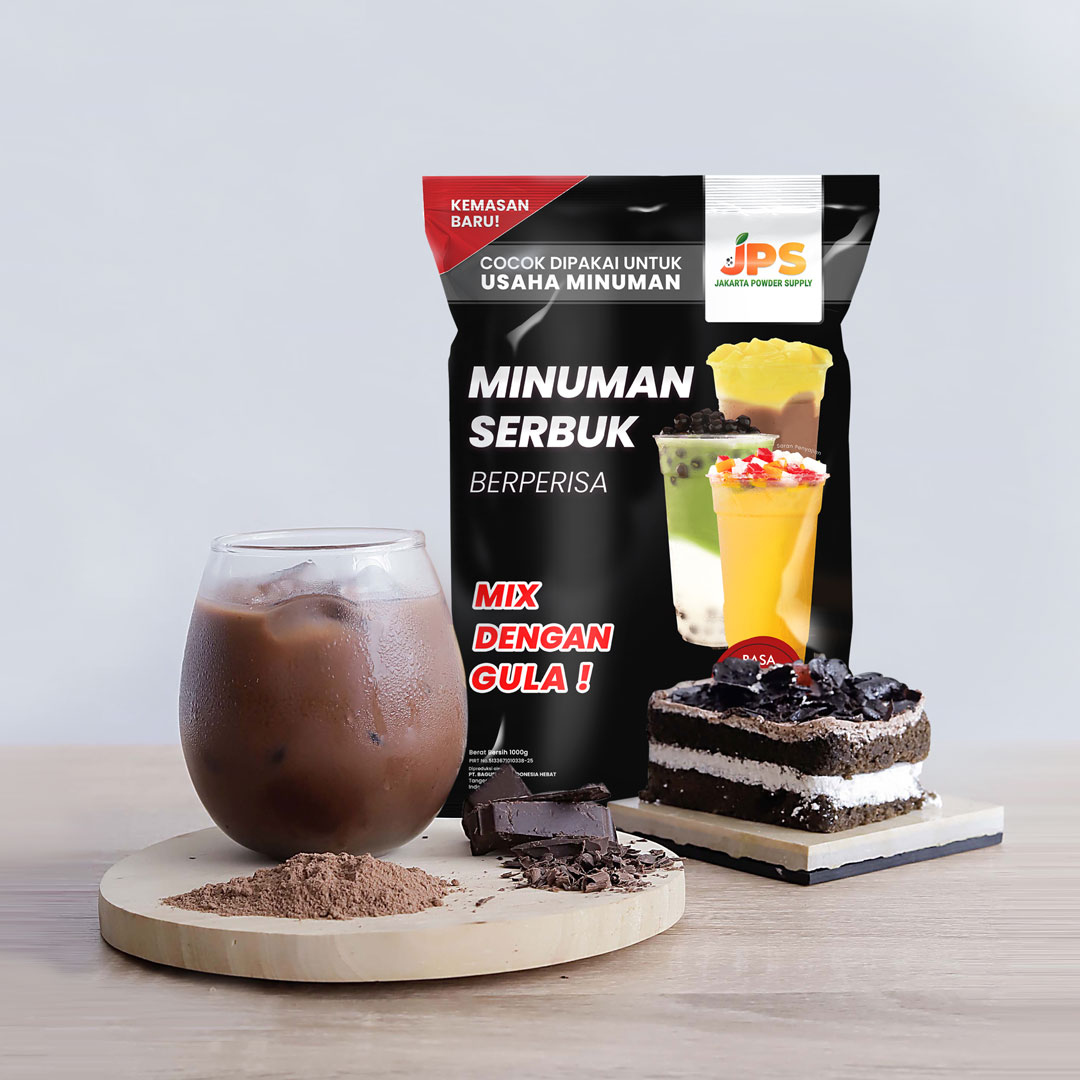 JPS Mix Black Forest 1 Kg Bubuk Minuman Cokelat Blackforest Dengan Gula