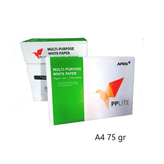 Kertas HVS A4 75 Gram PPLITE Copy Paper Lazada Indonesia