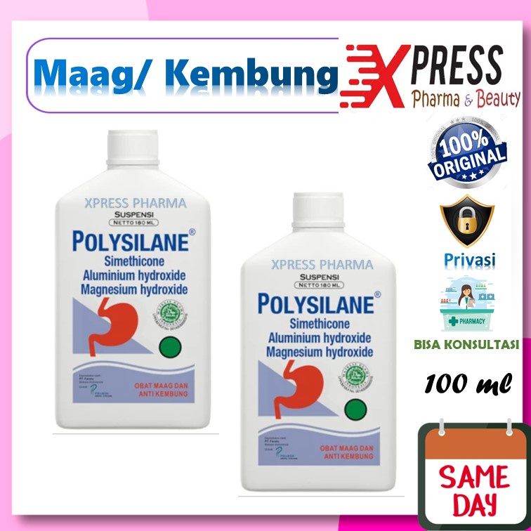 Xpress Polysilane Sirup Ml Polisilane Polisilan Polysilan