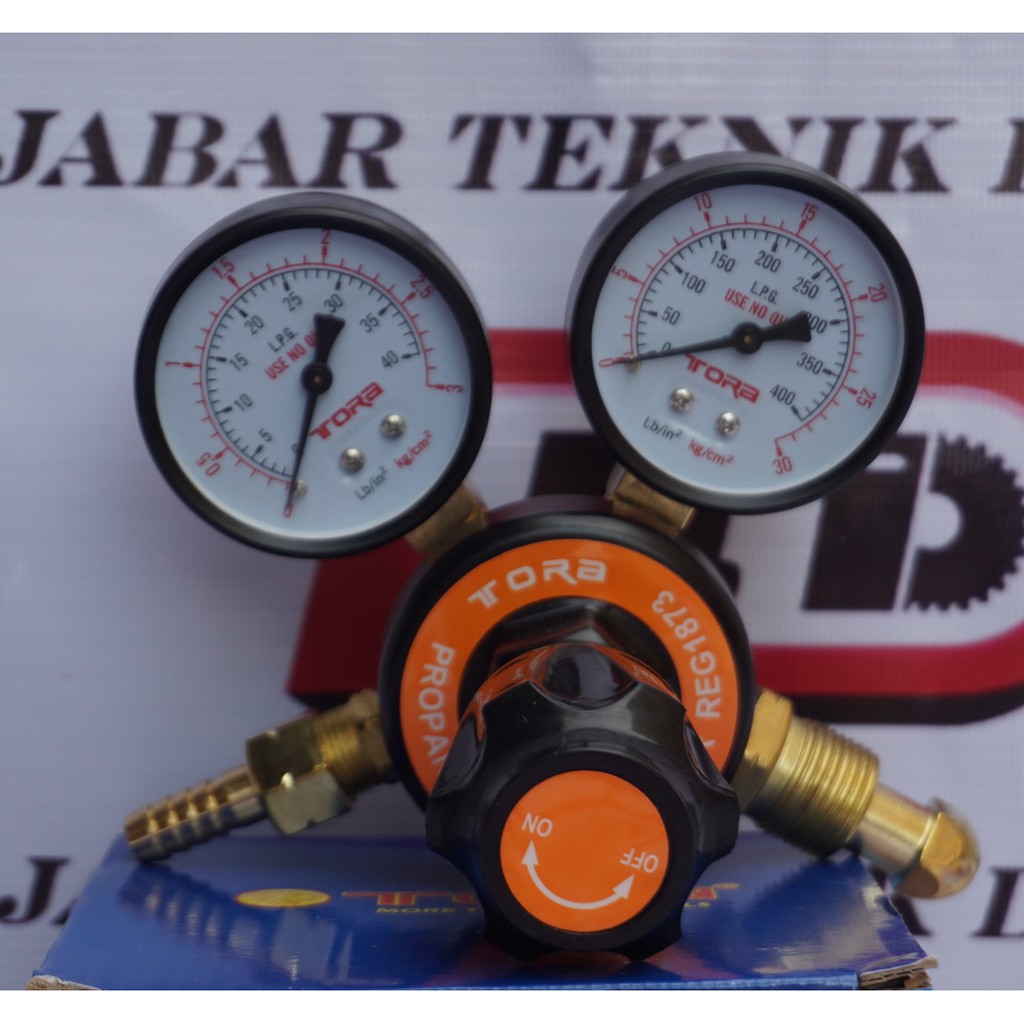 Regulator Gas Propane Untuk Tabung Las LPG TORA YAMATO Asia Baut Teknik