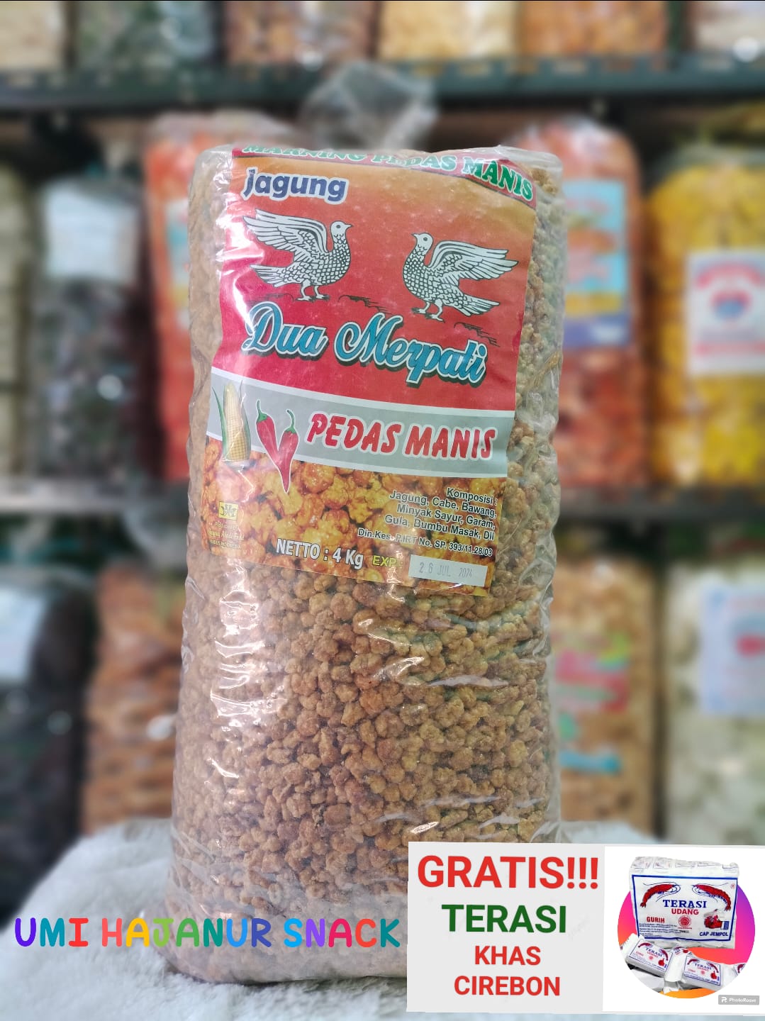 Kg Marning Jagung Pedas Manis Asin Gratis Terasi Lazada Indonesia