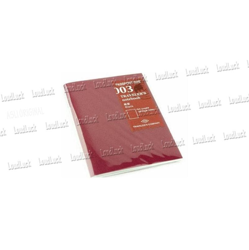 Midori Traveler S Notebook Refill Blank Passport Size Diary Kraft