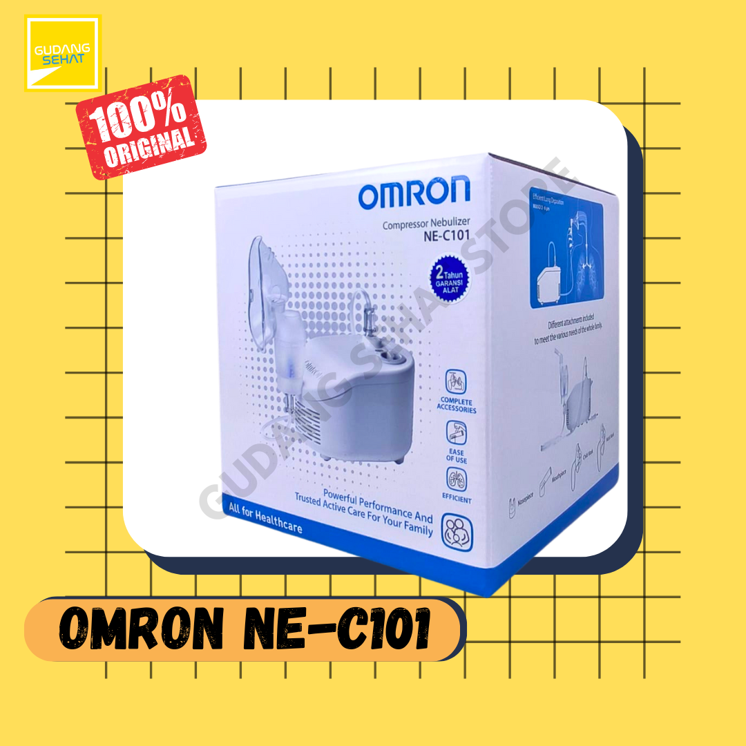 Compressor Nebulizer OMRON NE C101 NEC101 C101 Alat Nebu Uap