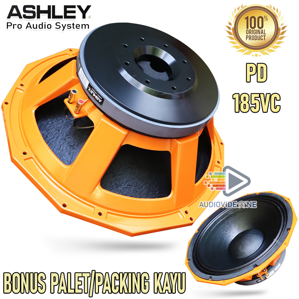 Speaker Ashley PD185VC Spul Coil 5 Inch Komponen Speaker Subwoofer 18