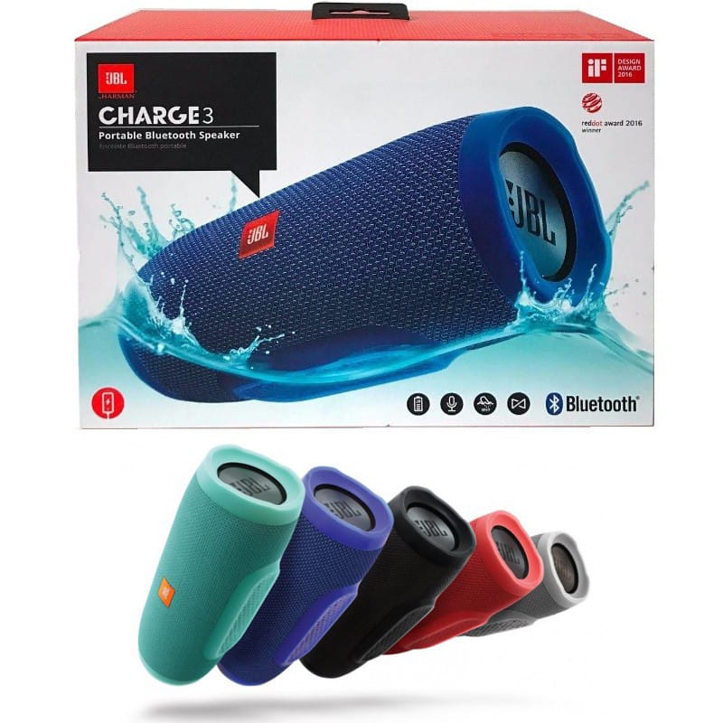 Speaker Bluetooth JBL Charge 3 Waterproof Powerbank OEM Speaker JBL