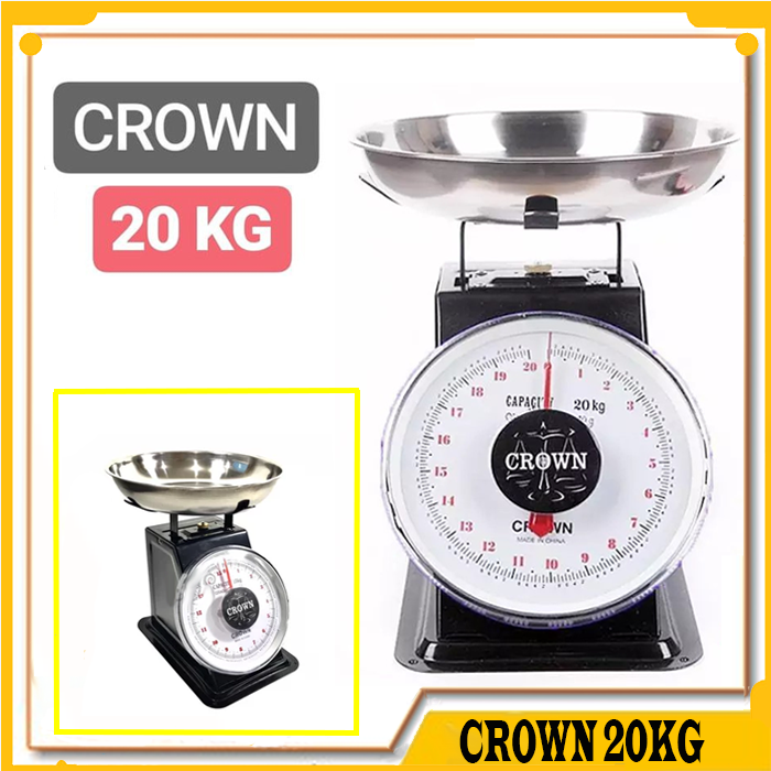 Timbangan CROWN 20kg Timbangan Serbaguna Berat Maks 20kg Harga