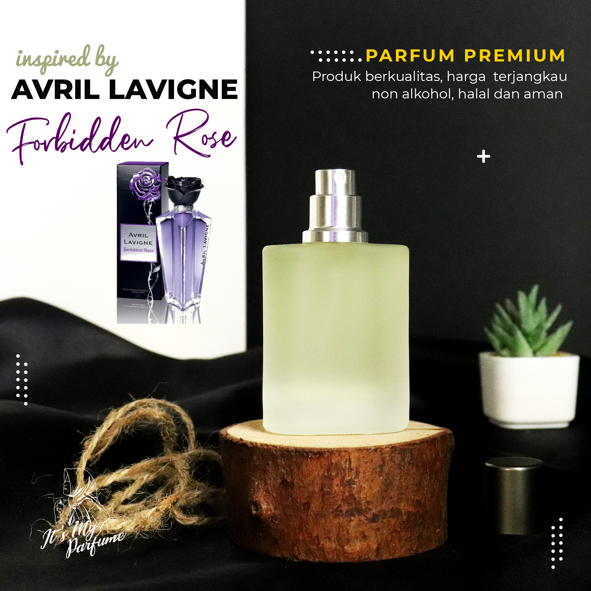 Parfum AVRIL 100 ML Lavigne Forbidden Rose Black Star Parfum Spray